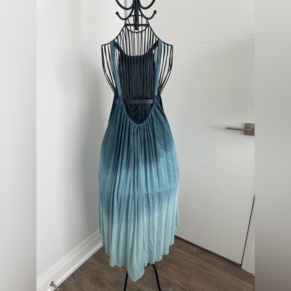 Beach Dress - gradient green/teal